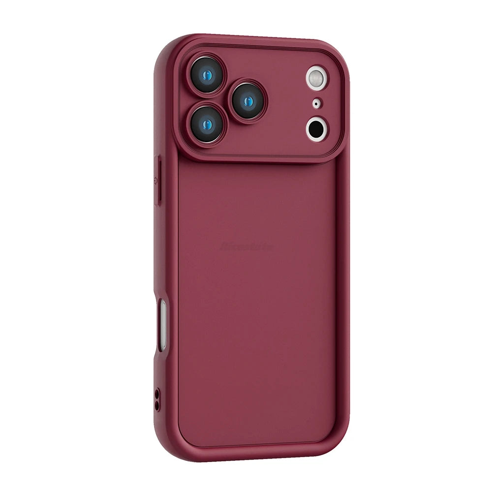 For iPhone 17 Pro Max Case For iPhone 17 Pro Cover Luxury Shockproof Soft TPU Liquid Silicone Phone Back Case For iPhone17 Air