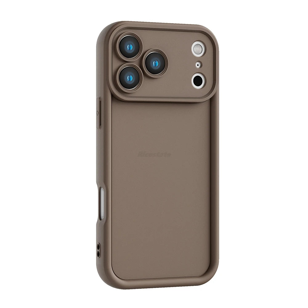 For iPhone 17 Pro Max Case For iPhone 17 Pro Cover Luxury Shockproof Soft TPU Liquid Silicone Phone Back Case For iPhone17 Air