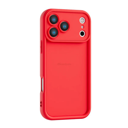For iPhone 17 Pro Max Case For iPhone 17 Pro Cover Luxury Shockproof Soft TPU Liquid Silicone Phone Back Case For iPhone17 Air